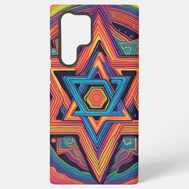 Star of David Samsung Galaxy Case (Back)