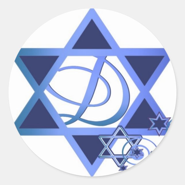 Star of David Sticker (Front)
