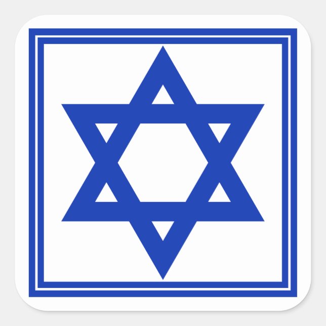 Star of David Sticker (Front)