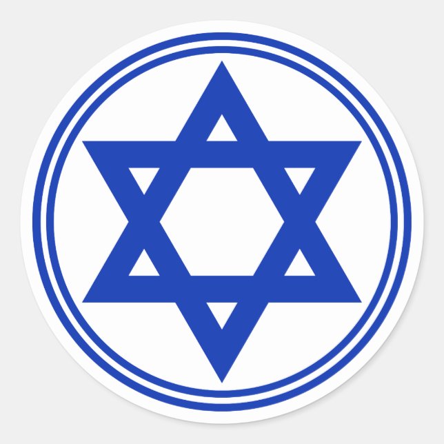 Star of David Sticker (Front)