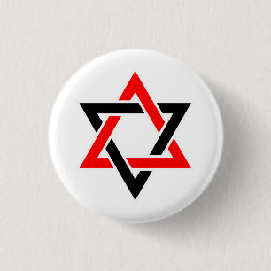 Star of David symbol Button