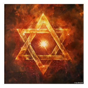 Star of David Symbol Digital Art