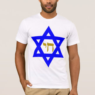 STAR of David & Symbol of LIFE T-Shirt