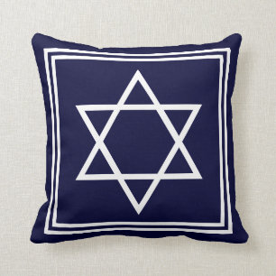 Star Of David Throw Pillow