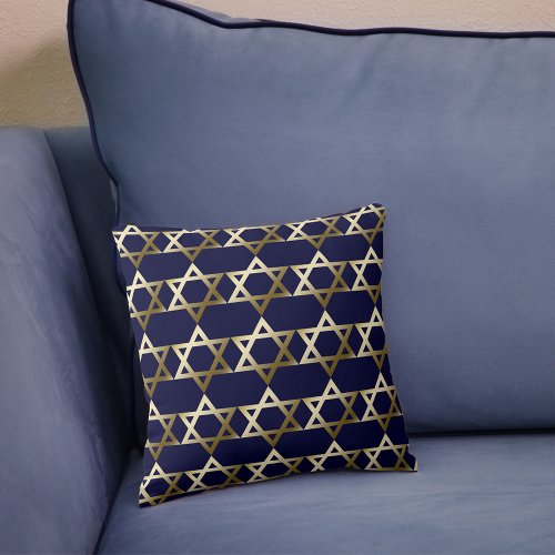 Star of David Throw Pillow