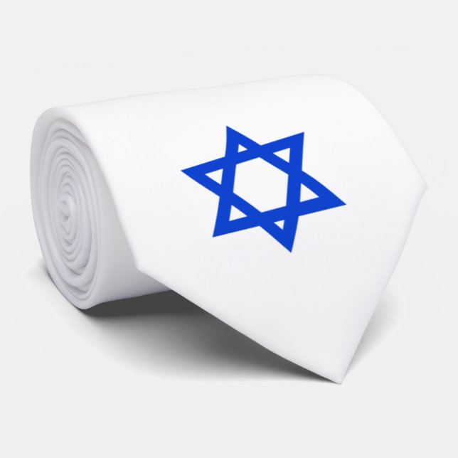 Star of David Tie (Rolled)
