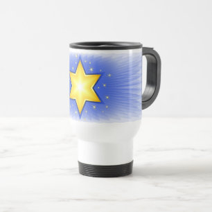Star of David Travel Mug
