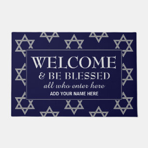 Star of David WELCOME Doormat