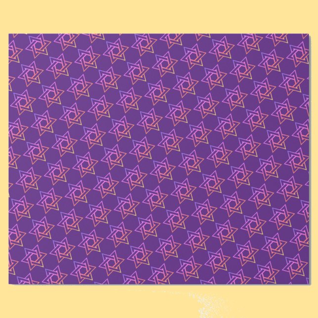Star of David Wrapping Paper (Creator Uploaded)