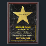 Star of fame award plaque<br><div class="desc">Star of fame Award Plaque</div>