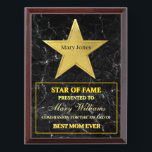 Star of fame award plaque<br><div class="desc">Star of fame Award Plaque</div>