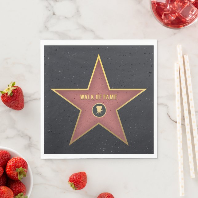 Star of Fame Celebration Napkins (Insitu)