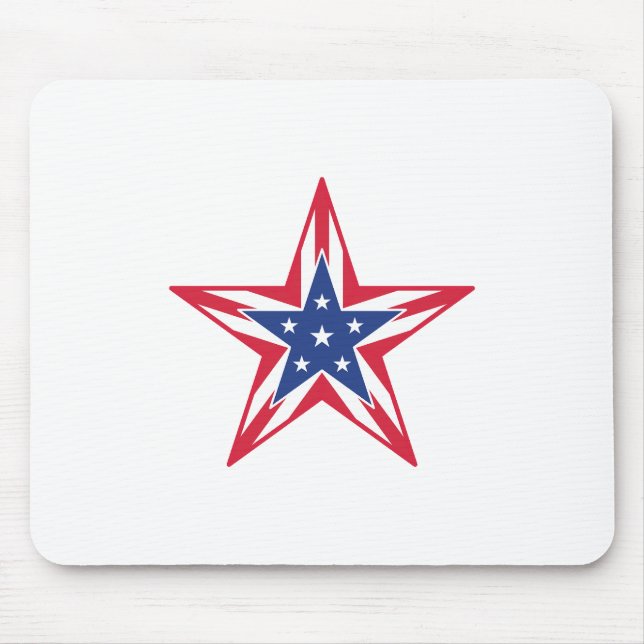 Star of Freedom Mouse Pad (Front)