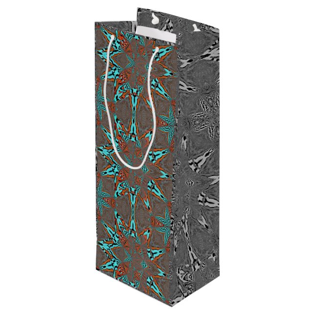 Star of Future Complexity Wine Gift Bag (Back Angled)