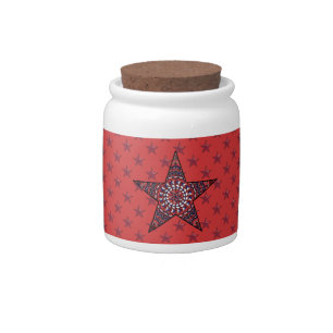 Star of Independence Candy Jar