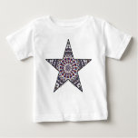 Star Of Independence Kid&#39;s And Baby Light Shirt at Zazzle