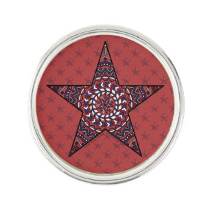 Star of Independence Lapel Pin
