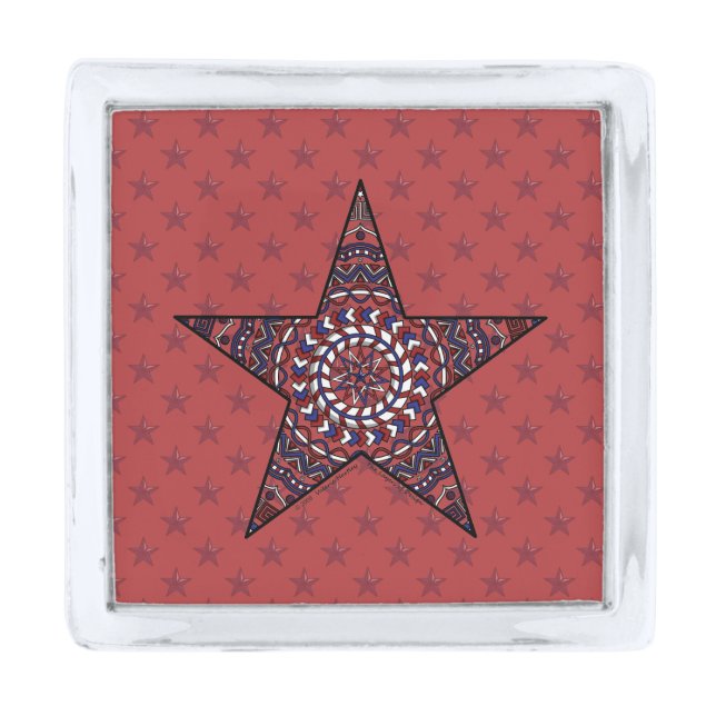 Star of Independence Lapel Pin (Front)