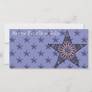Star of Independence Photo Card