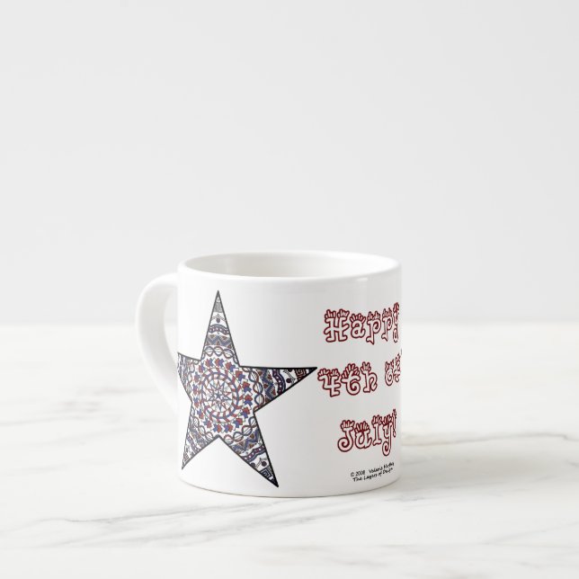 Star of Independence Specialty Mug (Front Left)