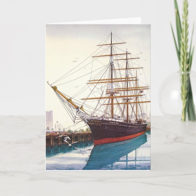 STAR OF INDIA, SAN DIEGO, CALIFORNIA CARD (Front)