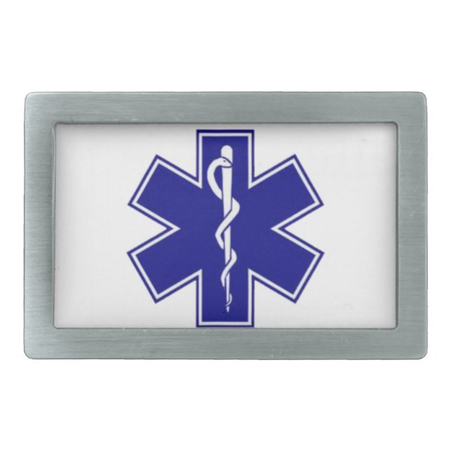 Star Of Life Belt Buckle (Front)