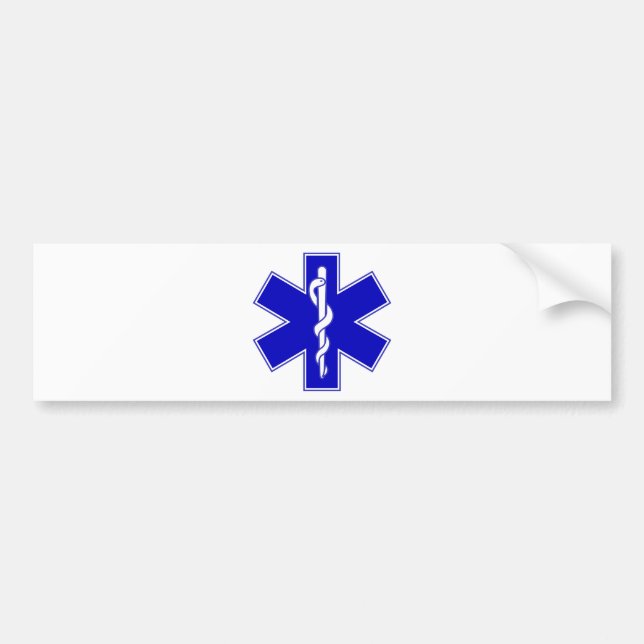 Star of Life Bumper Sticker (Front)