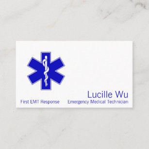 Star of Life Business Card