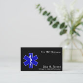Star of Life Business Card (Standing Front)