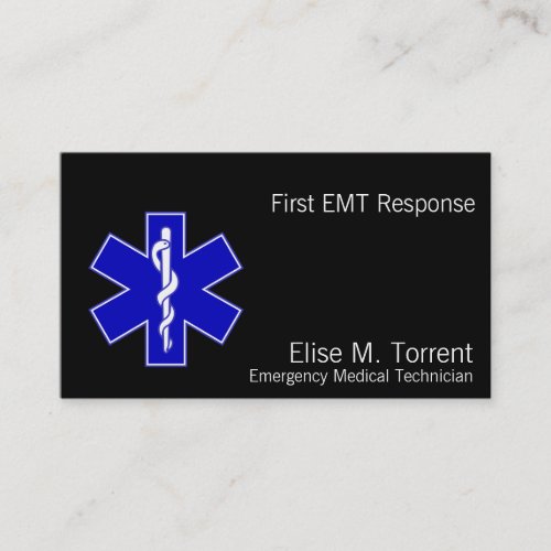Star of Life Business Card Templates