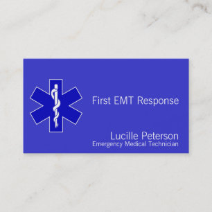 Star of Life (Dark) Business Card