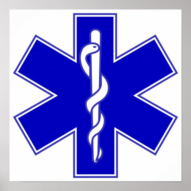 Star of Life EMS Poster (Front)
