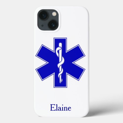 Star of Life EMT iPhone 13 Case