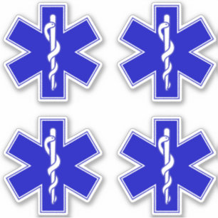 Star of Life (EMT) Sticker