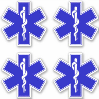 Star of Life (EMT) Sticker