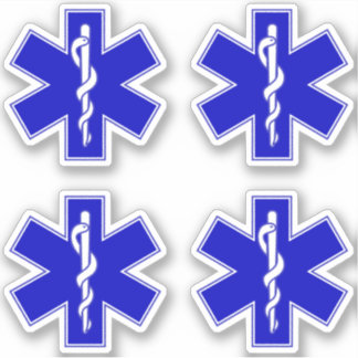 Star of Life (EMT) Sticker