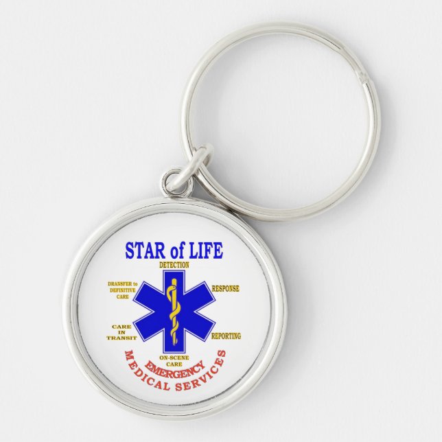 STAR of LIFE Keychain (Front)