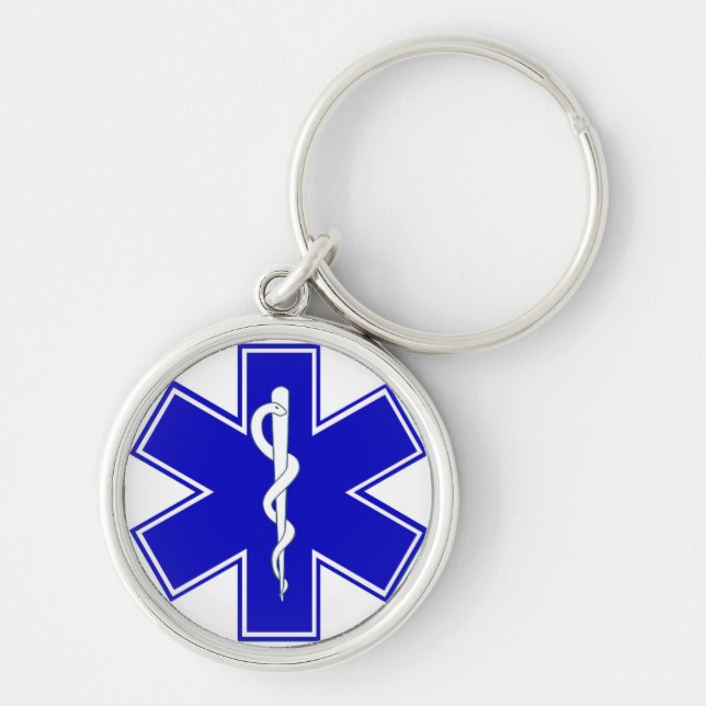 Star of Life Keychain (Front)