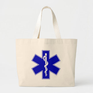 Star of Life Large Tote Bag