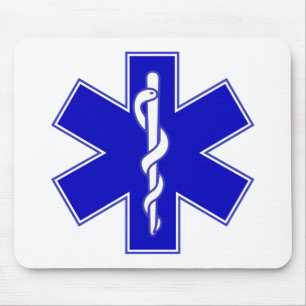 Star of Life Mouse Pad