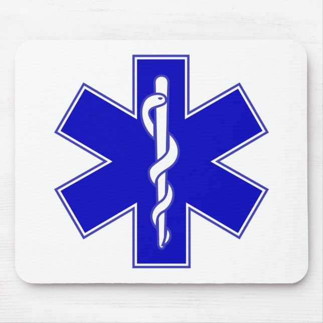 Star of Life Mouse Pad (Front)