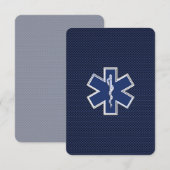 Star of Life Paramedic Emergency Medical Services (Front/Back)