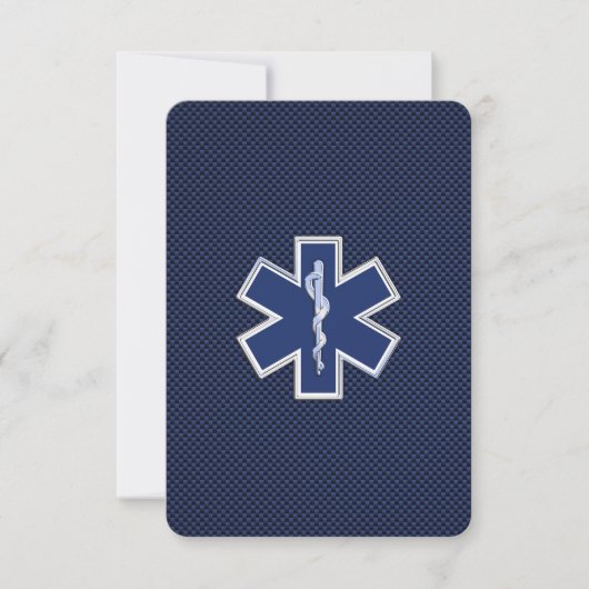 Star of Life Paramedic Emergency Medical Services (Front)