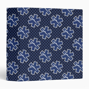 Star of Life Paramedic Emergency Medical Services Binder