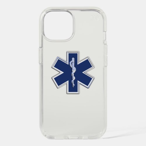 Star of Life Paramedic Emergency Medical Services iPhone 15 Case