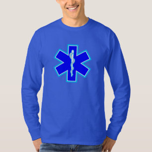Star of Life Paramedic Emergency Medical Services T-Shirt