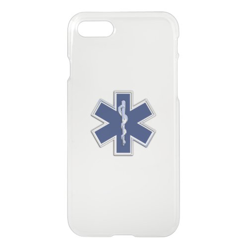 Star of Life Paramedic Emergency Medical Services iPhone SE87 Case