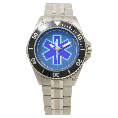 Star of Life Paramedic Emergency Medical Services Watch