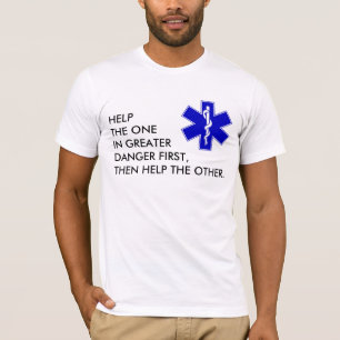 Star of Life - personalized text T-Shirt