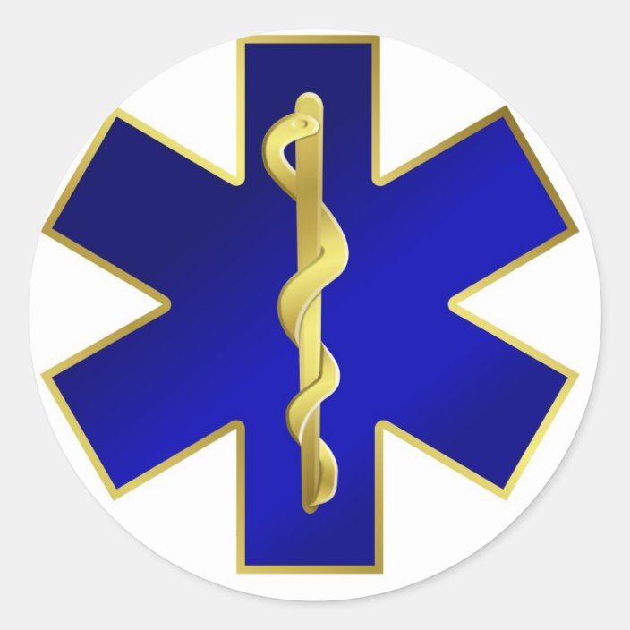 Star of Life Sticker Star of Life Sticker